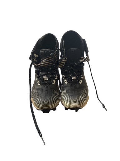 Used Under Armour Jr FB Cleats Black Junior 03 11479-S000405345