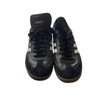 Used Adidas Soccer Indoor Shoes Black Senior 10.5 11479-S000405297