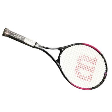 Used Wilson GRAND SLAM 110 Adult Tennis Racquet Black 4 3/8" 11479-S000405241