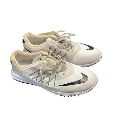 Used Nike LUNAR CONTROL Mens Golf Shoes White Senior 9 11479-S000405701