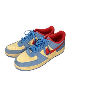 Used Nike AIR FORCE 1 Basketball Shoes M Royal/Red/Grey Senior 13 11479-S000405650
