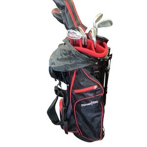 Used Powerbilt PRO POWER Mens Complete Set RH 11 Piece 11479-S000404778