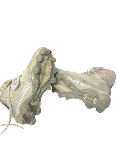 Used Under Armour Jr FB Cleats White Junior 01 11479-S000404763