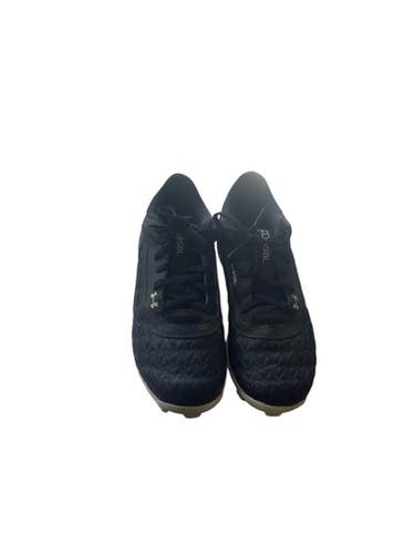 Used Under Armour LEADOFF BB/SB Cleats Black Junior 02.5 11479-S000404733