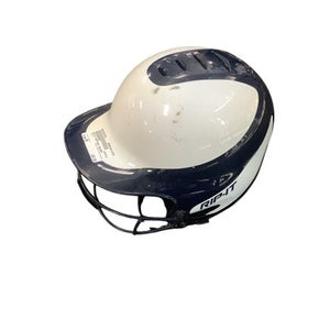 Used RIP-IT BATTING HELMET Batting Helmet w/Mask White MD 11479-S000404728