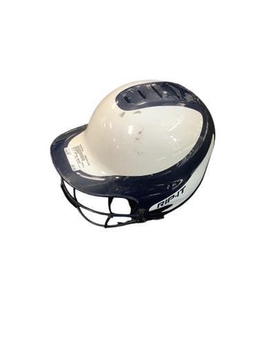 Used RIP-IT BATTING HELMET Batting Helmet w/Mask White MD 11479-S000404728