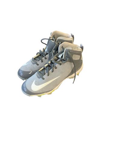 Used Nike Adult FB Cleats Grey Senior 7.5 11479-S000404685