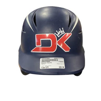 Used Easton ELITE Batting Helmet No Mask Navy Blue S/M 11479-S000404663