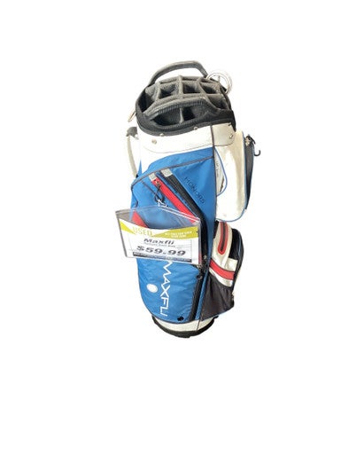 Used Maxfli HONORS Mens Cart Bag White 11479-S000404652