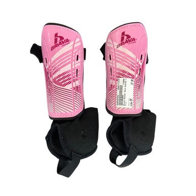 Used Brava Soccer Shin Guards Junior Pink SM 11479-S000404598