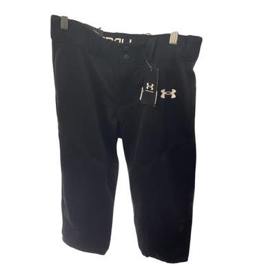 Used Under Armour BASEBALL KNICKERS BB/SB Pant Boys Black XL 11479-S000405636
