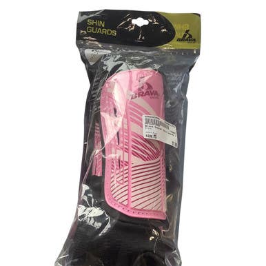 Used Brava Soccer Shin Guards Junior Pink MD 11479-S000405589