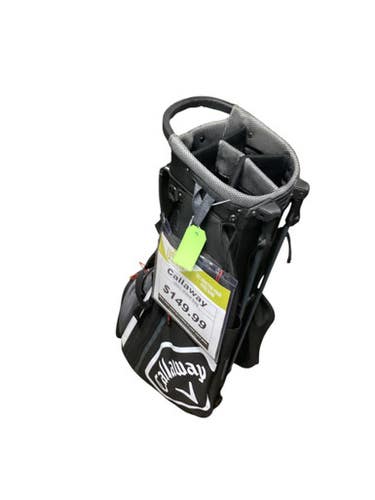 Used Callaway CHEV Mens Stand Bag Black 11479-S000405572