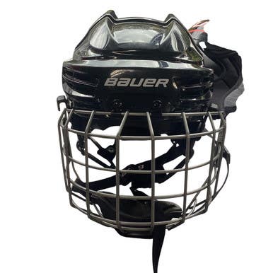 Used Bauer IMS 5.0 S Helmet Cage Combo Black SM 11479-S000405564