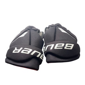 Used Bauer LIL SPORT Youth Gloves Black 8" 11479-S000405567