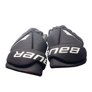 Used Bauer LIL SPORT Youth Gloves Black 8" 11479-S000405567