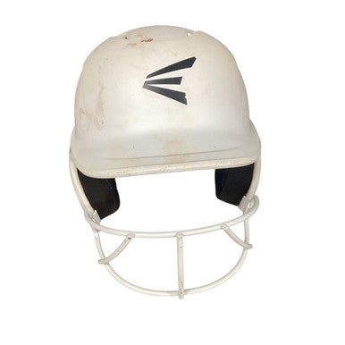 Used Easton GHOST MATTE Batting Helmet w/Mask White M/L 11479-S000405548