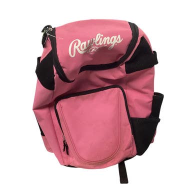 Used Rawlings BACKPACK BB/SB Player Backpack Pink 11479-S000405550