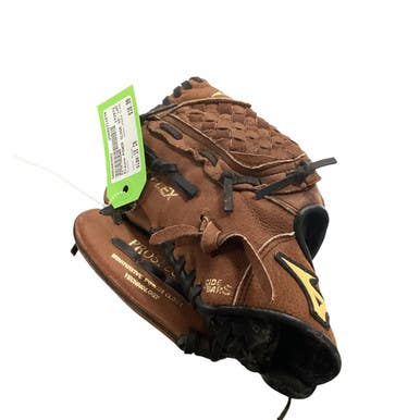 Used Mizuno POWER CLOSE BB/SB Glove LH Throw Brown 10" 11479-S000405553