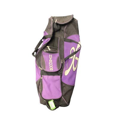 Used BoomBah CATCHERS ROLLING BAG BB/SB Player Wheeled Bag Black And Purple 11479-S000405552