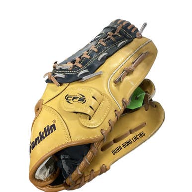 Used Franklin FIELDMASTER SERIES BB/SB Glove RH Throw Tan 12" 11479-S000405545