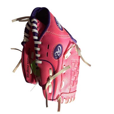 Used Rawlings PLAYERS SERIES BB/SB Glove RH Throw Purple And Pink 9" 11479-S000405511
