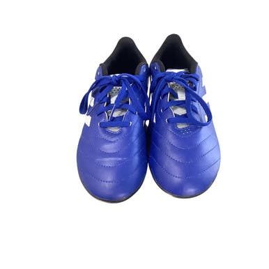 Used Adidas GOLETTO Soccer Cleats Royal Blue Junior 03 11479-S000405474