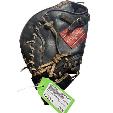 Used Rawlings RENEGADE BB/SB Catchers RH Throw Black 31 1/2" 11479-S000405459