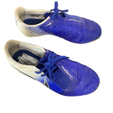 Used Nike PHANTOM VENOM Soccer Cleats Royal Blue Junior 05.5 11479-S000405454