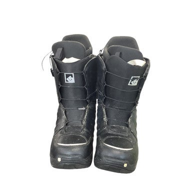 Used Burton IMPRINT 1 Mens Snowboard Boots Black Senior 14 11479-S000405169