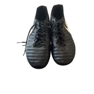 Used Nike TIEMPO Soccer Cleats Black Senior 9 11479-S000405134
