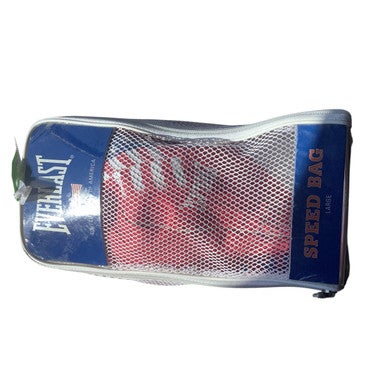 Used Everlast SPEED BAG Boxing Speed Bag Red 11479-S000405108