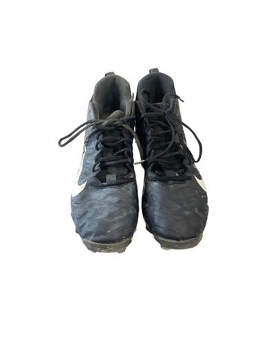 Used Nike ALPHA Adult FB Cleats Black Senior 11.5 11479-S000405078