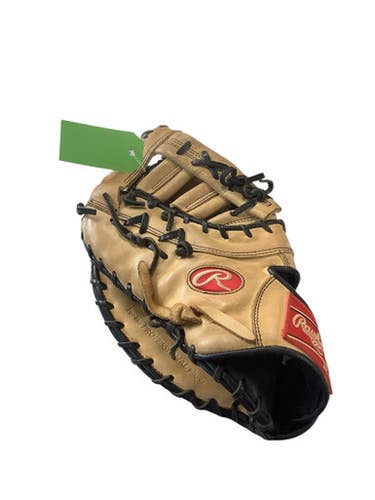 Used Rawlings GG ELITE BB/SB First Base LH Throw Tan 13" 11479-S000405077