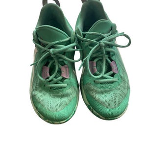Used Nike Basketball Shoes Y Teal Junior 03.5 11479-S000404555