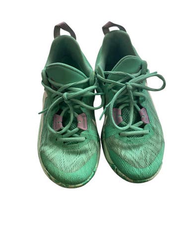 Used Nike Basketball Shoes Y Teal Junior 03.5 11479-S000404555