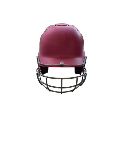 Used Adidas FACEMASK SM Batting Helmet w/Mask Pink SM 11479-S000404550