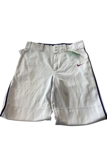 Used Nike BASEBALL PANTS SMALL BB/SB Pant Mens Grey SM 11479-S000404536