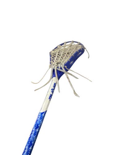 Used Brine WOMENS LACROSSE Wmn Atk/Mid Complete Stick Royal Blue 11479-S000404519