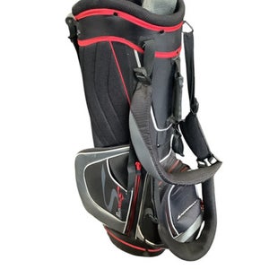Used Adams Golf SPEEDLINE PLUS Mens Stand Bag Black And Red 11479-S000404474