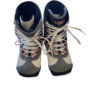 Used Sims DRIVE Mens Snowboard Boots White Senior 9 11479-S000404384