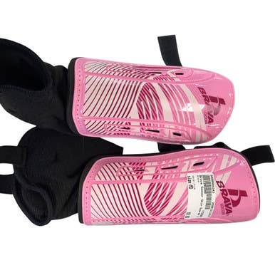 Used Brava Soccer Shin Guards Junior Pink MD 11479-S000404343