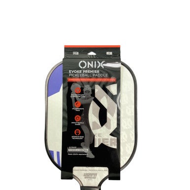 Used Onix EVOKE PREMIER Pickleball Racquet White 11479-S000404313