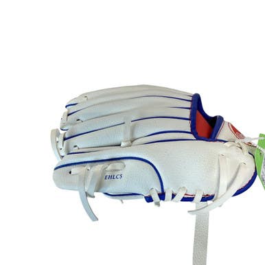 Used Rawlings 9 INCH BB/SB Glove RH Throw White 9" 11479-S000404249