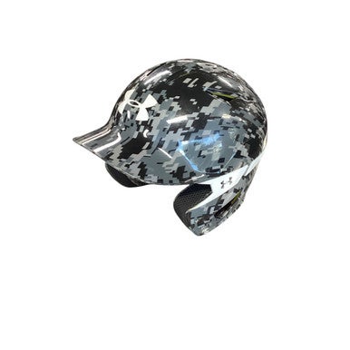 Used Under Armour BATTING HELMET MD Batting Helmet No Mask Black MD 11479-S000404246