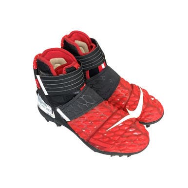 Used Nike FORCE SAVAGE ELITE 2 Adult FB Cleats Red Senior 7 11479-S000404234