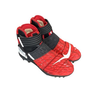 Used Nike FORCE SAVAGE ELITE 2 Adult FB Cleats Red Senior 7 11479-S000404234