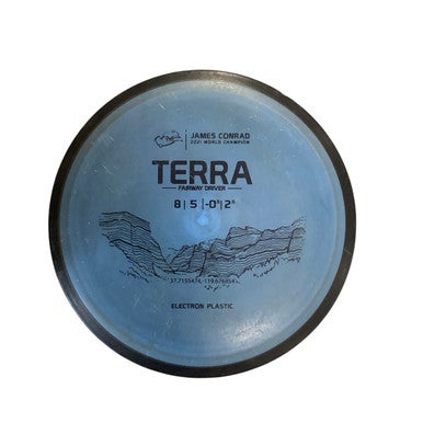 Used MVP TERRA Disc Golf Driver Royal Blue 11479-S000404216
