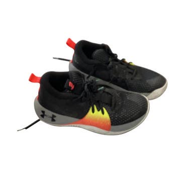 Used Under Armour EMBIID 1 Basketball Shoes M Black Senior 8 11479-S000404144