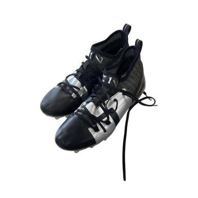 Used Under Armour C1N MC JR Jr FB Cleats Black Junior 06 11479-S000404143